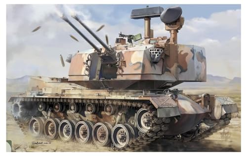 Tacom TKO2160 1/35 US Army M247 Sargent York Anti-Lufttank, Kunststoffmodell von TAKOM