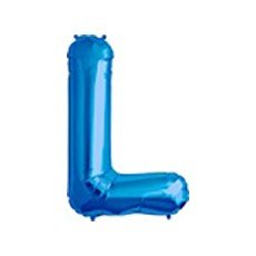 100cm blau Folienballon Buchstabe L von 通用