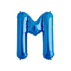 100cm blau Folienballon Buchstabe M von 通用