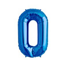 100cm blau Folienballon Buchstabe O von 通用