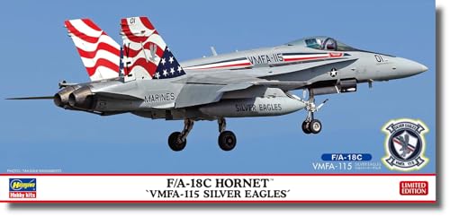 ハセガワ 120116 Hasegawa 602471 1/72 FA-18C Hornet VMFA-115 Silver Eagle von ハセガワ