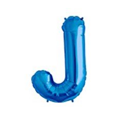 40cm Blau Folienballon Buchstabe J von 通用