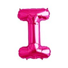 40cm Pink Folienballon Buchstabe I von 通用