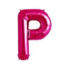 40cm Pink Folienballon Buchstabe P 40cm Pink Folienballon Buchstabe P von 通用