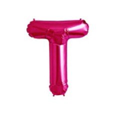 40cm Pink Folienballon Buchstabe T von 通用
