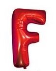 40cm Rot Folienballon Buchstabe F von 通用