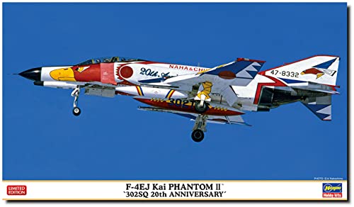 ハセガワ Hasegawa - 1/72 F-4EJ Kai Phantom II, 302 Sq. 20th Anniversary - Plastikmodellbausatz von ハセガワ
