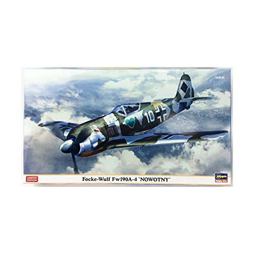 ハセガワ Hasegawa - 1/48 Focke-Wulf FW190A-4, Nowotny - Plastikmodellbausatz von ハセガワ