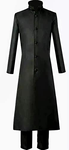 通用 Anime Darker Than Black Hei Cosplay-Uniform-Outfit, Halloween, Erwachsenenkostüme für Damen/Herren, Karneval (XL, Herren) von 通用