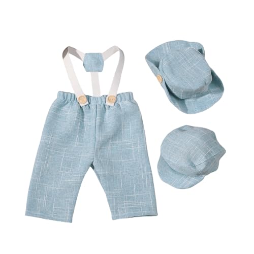Attraktives Baby-Requisiten-Set für Jungen, Gentleman, Fotografie-Requisiten, Vintage-Strampler und Mütze, klassisches Foto-Kostüm für Jungen Attraktives Baby-Requisiten-Set für Jungen, Gentleman, Fotografie-Requisiten, Vintage-Strampler und Mütze, klassisches Foto-Kostüm für Jungen von スイムリー