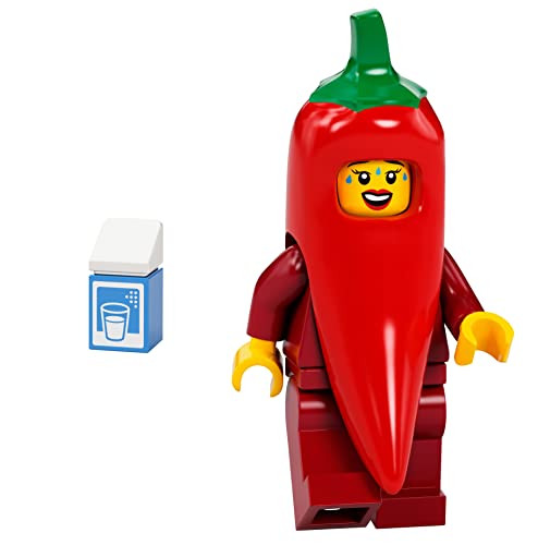 Auswahl: Lego Minifigures 71032 - Serie 22 - Minfiguren, Sammelfiguren (02 - Frau im Chilikostüm) von Fireman Sam