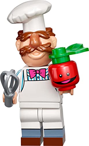 Auswahl: Lego Minifigures 71033 - The Muppets - Muppet Show Minfiguren Sammelfiguren (06 - Dänischer Koch (Swedish Chef)) von Fireman Sam