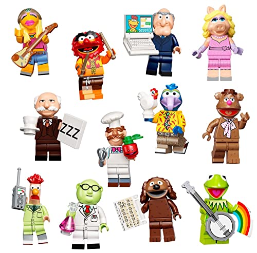 Auswahl: Lego Minifigures 71033 - The Muppets - Muppet Show Minfiguren Sammelfiguren (13 - Komplettsatz (12 Figuren)) von Fireman Sam