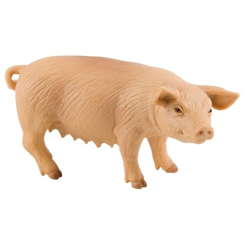 Bullyland 62311 - Spielfigur Hausschwein, ca. 10,2 cm große Tierfigur, detailgetreu, PVC-frei, ideal als kleines Geschenk für Kinder ab 3 Jahren Bullyland 62311 - Spielfigur Hausschwein, ca. 10,2 cm große Tierfigur, detailgetreu, PVC-frei, ideal als kleines Geschenk für Kinder ab 3 Jahren von Bullyland