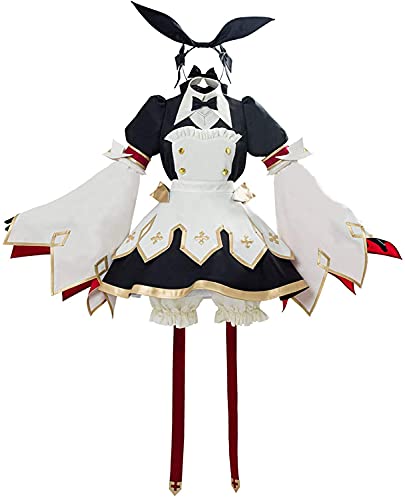 Fate/Grand Order FGO Apocrypha FA Rider Astolfo Cosplay Kostüm Freizeitanzug Dienstmädchen Kleid Halloween (X-Small, Dienstmädchenkleid) von 通用