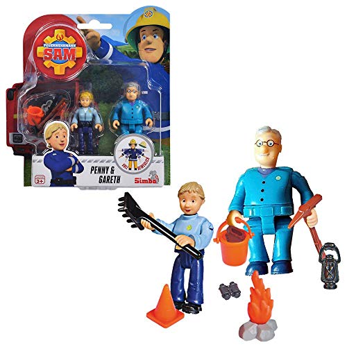 ★ Feuerwehrmann Sam Spielfiguren Set | Simba Toys (Penny & Gareth) von Simba