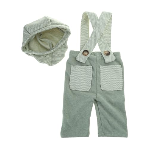 Foto-Requisiten, Neugeborenen-Fotografie-Kostüm, gebogener Hut und Strampler, Outfit, Fotokleidung, Babyzubehör Foto-Requisiten, Neugeborenen-Fotografie-Kostüm, gebogener Hut und Strampler, Outfit, Fotokleidung, Babyzubehör von スイムリー
