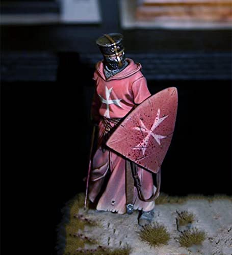 Goodmoel 90mm 1/18 Ancient European Crusader Knight Resin Soldier Model Kit Unmontierte und unbemalte Miniatur / Ac1-34 Goodmoel 90mm 1/18 Ancient European Crusader Knight Resin Soldier Model Kit Unmontierte und unbemalte Miniatur / Ac1-34 von 通用