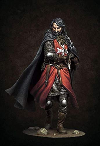 Goodmoel 90mm 1/18 Ancient European Crusader Knight Resin Soldier Model Kit Unmontierte und unbemalte Miniatur / Ac1-35 Goodmoel 90mm 1/18 Ancient European Crusader Knight Resin Soldier Model Kit Unmontierte und unbemalte Miniatur / Ac1-35 von 通用