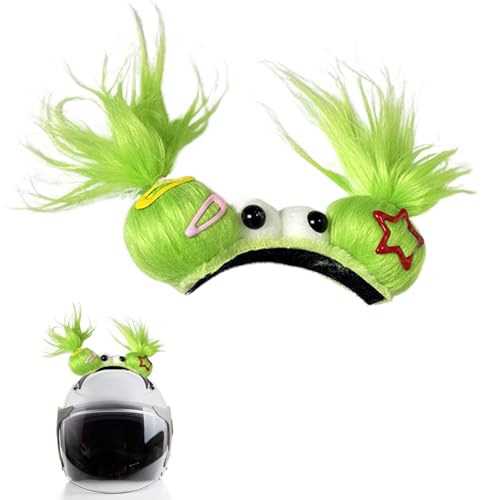Haarschmuck Zopf für Motorrad, Motocross-Hut, Haar-Accessoires, Motorrad-Haarschmuck, modischer Motocross-Plüschhut, Haar-Accessoires, Motorradhut, Haarschmuck, Doppel-Pferdeschwanz Haarschmuck Zopf für Motorrad, Motocross-Hut, Haar-Accessoires, Motorrad-Haarschmuck, modischer Motocross-Plüschhut, Haar-Accessoires, Motorradhut, Haarschmuck, Doppel-Pferdeschwanz von ノーブランド品
