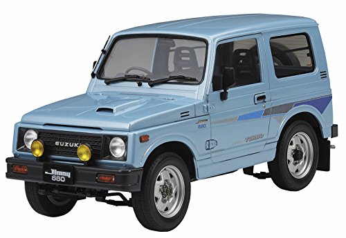 Hasegawa 020301 1/24 Suzuki Jimmy JA 11-1 Plastikmodellbausatz, Modelleisenbahnzubehör, Hobby, Modellbau, Mehrfarbig, 1:24 Scale von Hasegawa