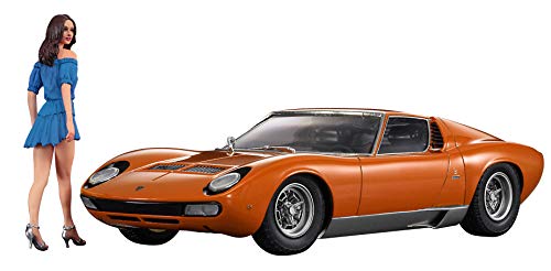 1/24 Lamborghini Miura P400 SV mit Figur 1/24 Lamborghini Miura P400 SV mit Figur von Hasegawa