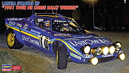 Hasegawa - 1:24 Lancia Stratos HF - 1981 Tour De Corse Rallye Gewinner von Hasegawa