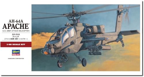 Hasegawa 120116 607224 1/48 AH-64A Apache, Mehrfarbig von Hasegawa