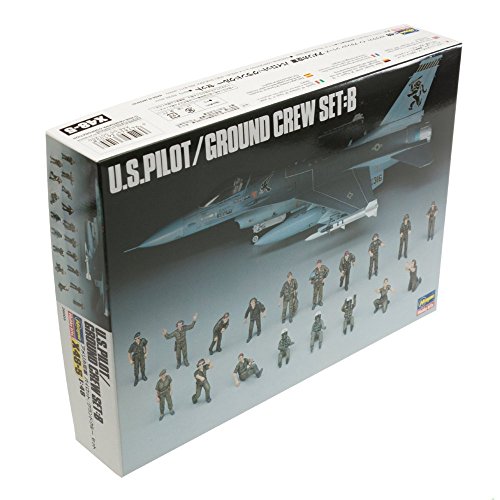 Hasegawa HAX485 HAS 36005 - U.S. Pilot and Ground Crew B Mittel von Hasegawa