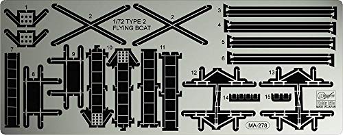 Hasegawa QG67 1/72 Kawanishi H8K2 Type 2, Photoätzteile Hasegawa QG67 1/72 Kawanishi H8K2 Type 2, Photoätzteile von Hasegawa