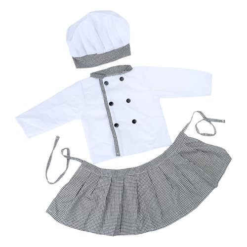 Kostüm für Neugeborene, Koch, Mütze, Kleidung, Fotoshooting, Kleidung, Foto-Requisiten, 0-9 Monate, Baby-Foto-Kleidung für Jungen und Mädchen, Uni Kostüm für Neugeborene, Koch, Mütze, Kleidung, Fotoshooting, Kleidung, Foto-Requisiten, 0-9 Monate, Baby-Foto-Kleidung für Jungen und Mädchen, Uni von スイムリー