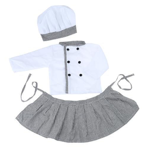 Kostüm für Neugeborene, Koch, Mütze, Kleidung, Fotoshooting, Kleidung, Foto-Requisiten, 0-9 Monate, Baby-Foto-Kleidung für Jungen und Mädchen, Uni Kostüm für Neugeborene, Koch, Mütze, Kleidung, Fotoshooting, Kleidung, Foto-Requisiten, 0-9 Monate, Baby-Foto-Kleidung für Jungen und Mädchen, Uni von スイムリー