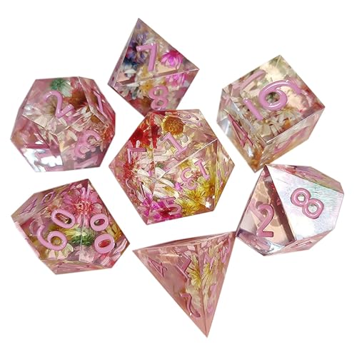 Polyedrisches Würfel-Set, 7-teilig, Rollenspiel-Würfel, niedliches Würfel-Set, bunte Zahlenwürfel, polyedrische Würfel, praktische Standardspielwürfel, Zuhause, Schule, Reisen Polyedrisches Würfel-Set, 7-teilig, Rollenspiel-Würfel, niedliches Würfel-Set, bunte Zahlenwürfel, polyedrische Würfel, praktische Standardspielwürfel, Zuhause, Schule, Reisen von ノーブランド品