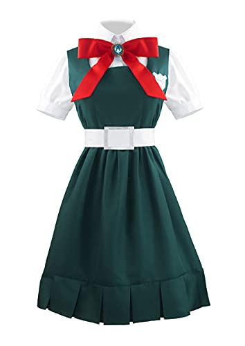 Sonia Nevermind Anime Cosplay Kostüm für Mädchen Damen Schuluniform Halloween Kostüm (XL, Grün) von 通用