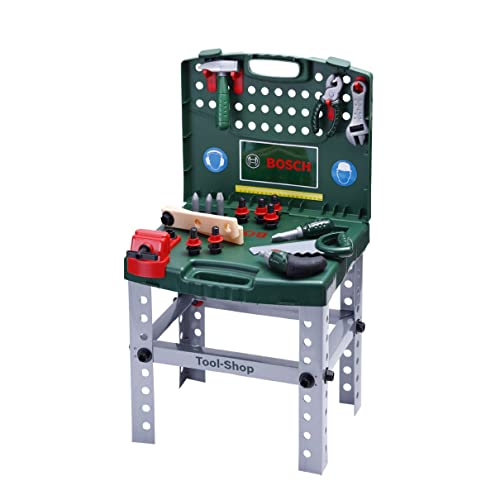Theo Klein 8686 Bosch transportabler Tool-Shop I Werkbank zum Koffer klappbar I Inkl. Werkzeugen und Werkstatt-Zubehör I Spielzeug für Kinder ab 3 Jahren Theo Klein 8686 Bosch transportabler Tool-Shop I Werkbank zum Koffer klappbar I Inkl. Werkzeugen und Werkstatt-Zubehör I Spielzeug für Kinder ab 3 Jahren von ボーネルンド