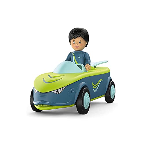 Toddys by siku 0105, Dave Divey, 3-teiliges Spielzeugauto mit Licht und Sound, Zusammensteckbar, Inkl. beweglicher Spielfigur, Hochwertiger Schwungradmotor, Blau/Grün, Ab 12 Monaten Toddys by siku 0105, Dave Divey, 3-teiliges Spielzeugauto mit Licht und Sound, Zusammensteckbar, Inkl. beweglicher Spielfigur, Hochwertiger Schwungradmotor, Blau/Grün, Ab 12 Monaten von Toddys by siku