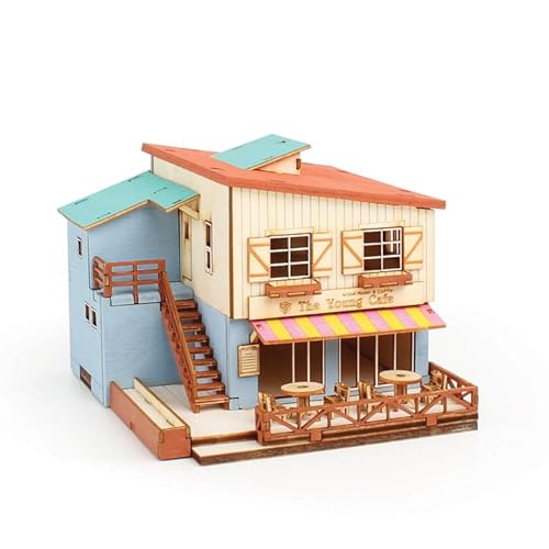 영공방 Youngmodeler Hobby Modellbausatz aus Holz - Cozy Café House 영공방 Youngmodeler Hobby Modellbausatz aus Holz - Cozy Café House von 영공방