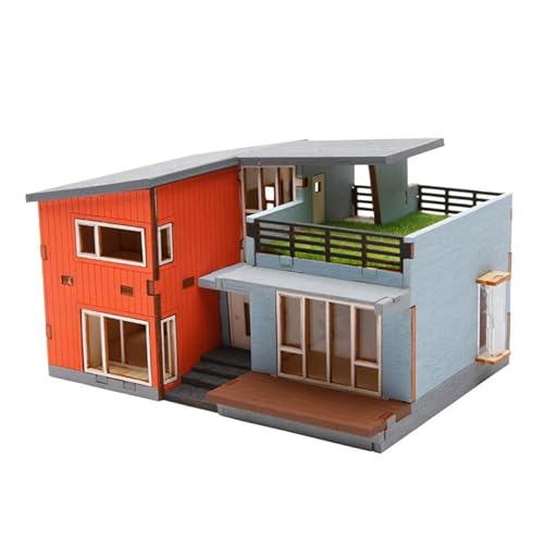 영공방 Youngmodeler Hobby Modellbausatz aus Holz - Schlankes & stilvolles modernes Haus mit Dachterrasse - DIY Architektur Modell 영공방 Youngmodeler Hobby Modellbausatz aus Holz - Schlankes & stilvolles modernes Haus mit Dachterrasse - DIY Architektur Modell von 영공방