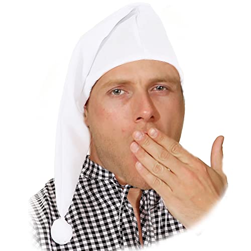 Zipfelmütze: Deutscher-Michel-Mütze, weiß Zipfelmütze: Deutscher-Michel-Mütze, weiß von Orlob