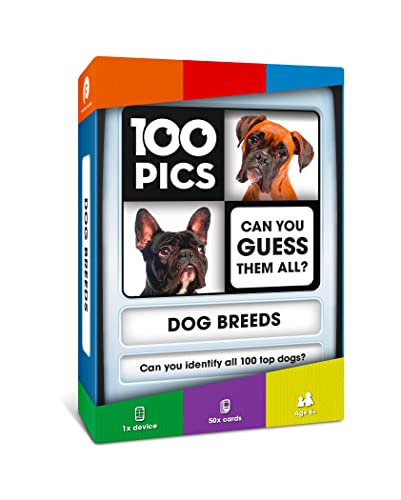 100 PICS Dog Breeds Travel Game - Family Flash Cards, Pocket Puzzles for Kids and Adults 100 PICS Dog Breeds Travel Game - Family Flash Cards, Pocket Puzzles for Kids and Adults von 100 PICS
