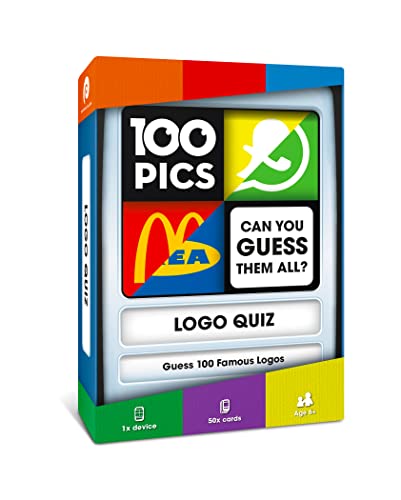100 PICS Logo Quiz Travel Card Game - Guess 100 Logos, Family Brain Teasers, Pocket Puzzles for Kids and Adults 100 PICS Logo Quiz Travel Card Game - Guess 100 Logos, Family Brain Teasers, Pocket Puzzles for Kids and Adults von 100 PICS