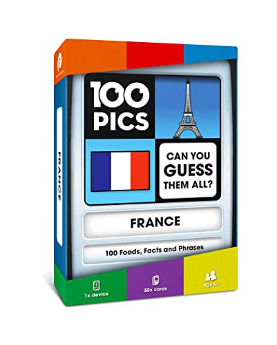 100 PICS Spiel – Reisespiele für Kinder und Erwachsene von 100 PICS