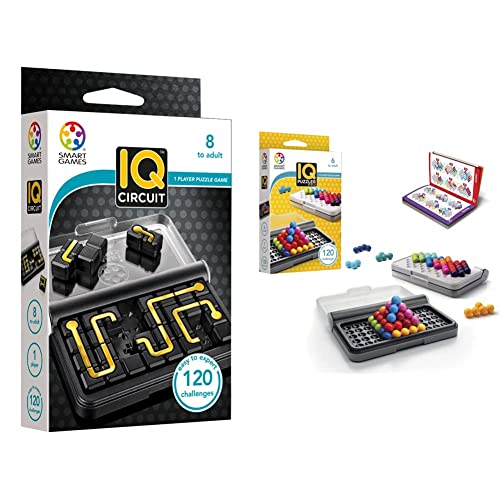130 SG467 Puzzle & Smart Games SG455 IQ-Puzzler PRO, Geschicklichkeitsspiel, Reisespiel, Gehirntraining von 130