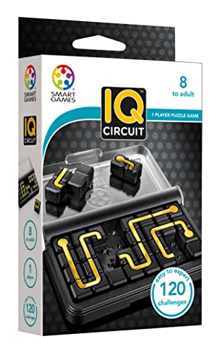 Smart Games - IQ Circuit, Puzzle Game with 120 Challenges, 8+ Years von SmartGames