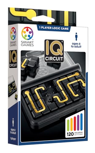 Smart Games - IQ Circuit, Puzzle Game with 120 Challenges, 8+ Years von SmartGames