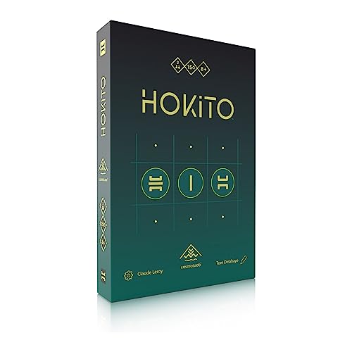 Cosmoludo 3143100 Hokito, Brettspiel, Strategiespiel, 2-Personenspiel, abstraktes Spiel für Erwachsene und Kinder ab 8 Jahren von Cosmoludo