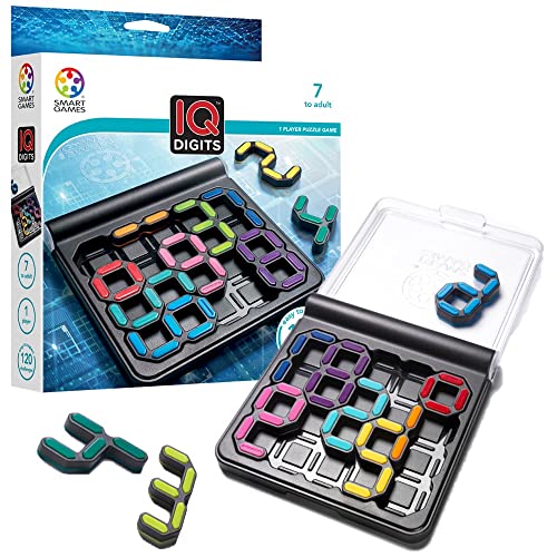 smart games - IQ Digits, Puzzle Game with 120 Challenges, 7+ Years von smart games