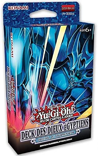 Yugioh Deck der ägyptischen Götter Obelisk Le Tourmenteur FR Konami von 130