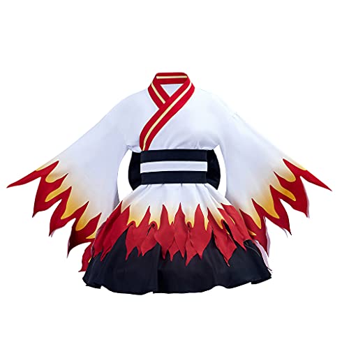 1791's lady Kamado Tanjirou Cosplay Rengoku Kostüm Inosuke Hashibira Kimono für Halloween Party Cosplay Outfits, Rengoku Kyoujurou, M 1791's lady Kamado Tanjirou Cosplay Rengoku Kostüm Inosuke Hashibira Kimono für Halloween Party Cosplay Outfits, Rengoku Kyoujurou, M von 1791's lady