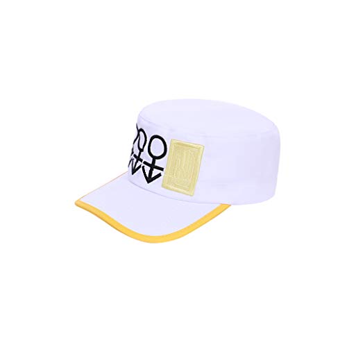 Diamond is Unbreakable Kujo Jotaro Cosplay Hut Schirmmütze Weiß, Weiß, von 1791's lady